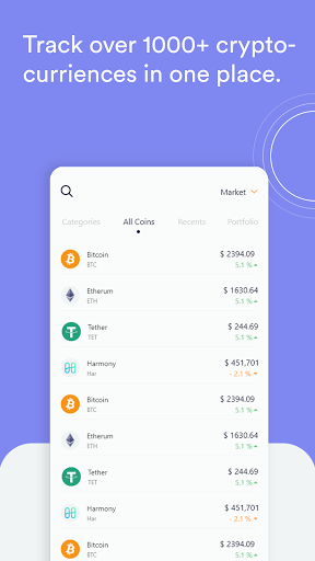 Granthi - Crypto Price & Data Screen 3
