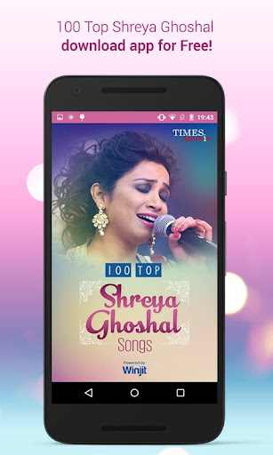 Android application 100 Top Shreya Ghoshal Songs screenshort