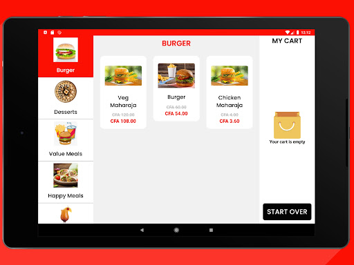 Nourri Express Kiosk Screen 3