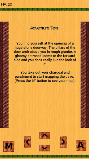 Android application Adventure Text screenshort