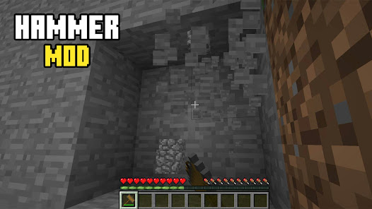 Captura de Pantalla 4 Minner Hammer Minecraft Mod android