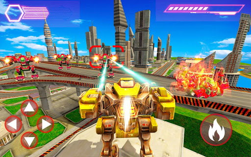 Robots de guerre 2020: Fighting Robots Strike APK MOD screenshots 6