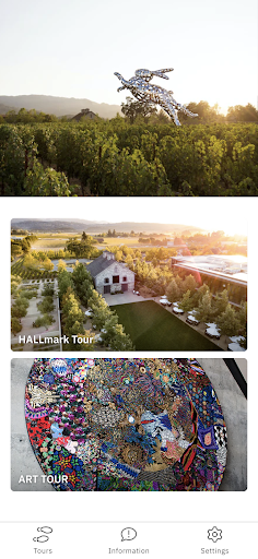 Android application Hall Wines St. Helena Tour screenshort