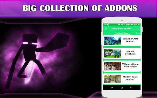 Android application Addons for Minecraft PE screenshort