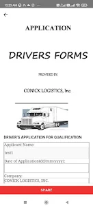 CONICK EMPLOYMENT FORMS