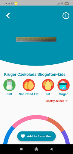 Nutrinfo Screen 2