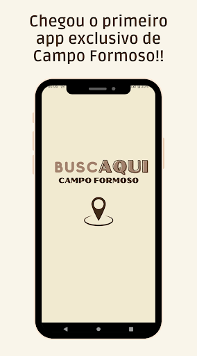 Android application BuscAqui Campo Formoso screenshort