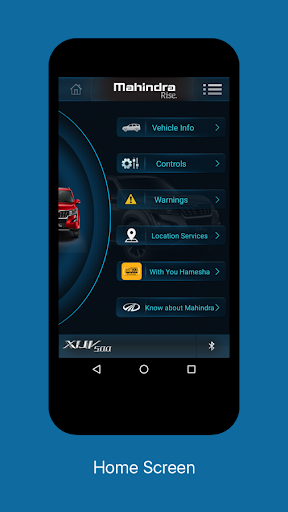 Android application NEW BLUE SENSE - XUV500 screenshort
