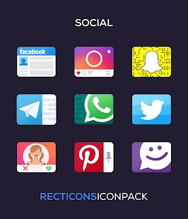 Recticons - Icon Pack Screenshot