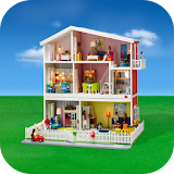 barbie doll house plans icon