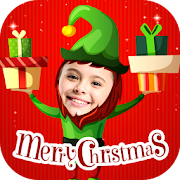 Place Your Face Christmas - Create Greeting Cards  Icon