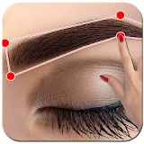 Eyebrow Shaping App - Beauty Makeup Studio icon