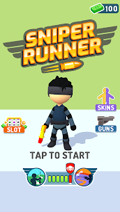 Sniper Runner Mod Apk: 3D Shooting & Sniping (Unlimited Cash) 1