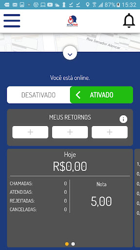 mobpar - Motorista Screen 2