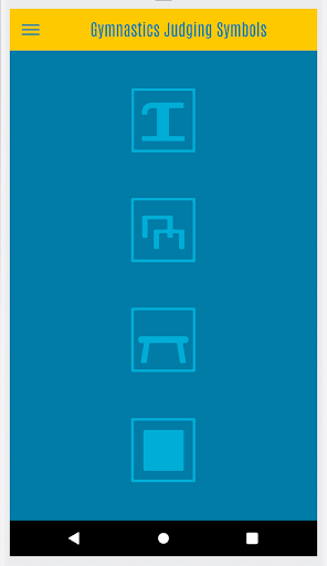 Android application WAG Gymnastics Judging Symbols screenshort