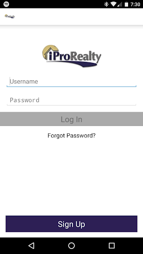 Android application iPro Realty screenshort