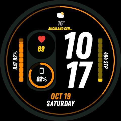 Nighty Digital 44 - watch face screenshot 20