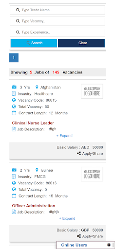 Dynamic Health Staff Screen 3