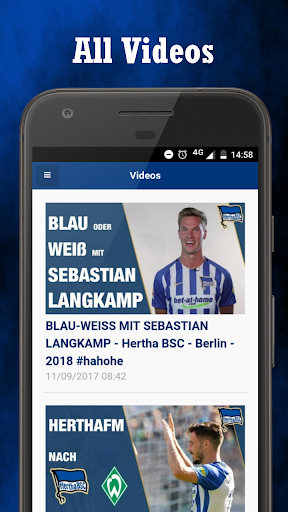 Hertha Total News Screen 2