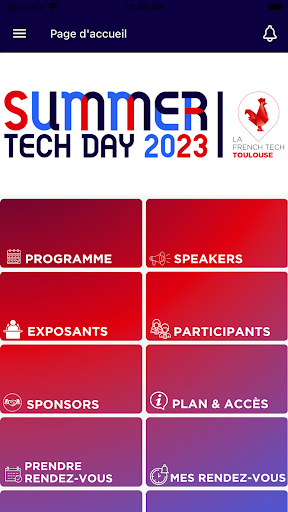 Android application Summer Tech Day screenshort