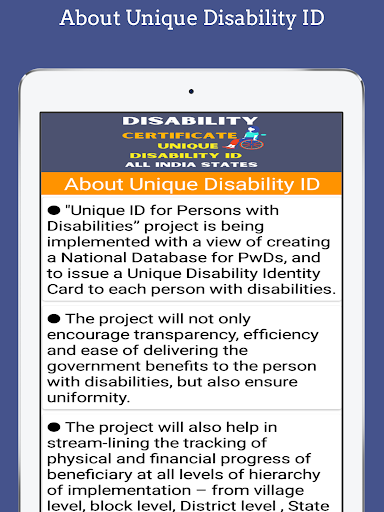 Disability Online Certificate