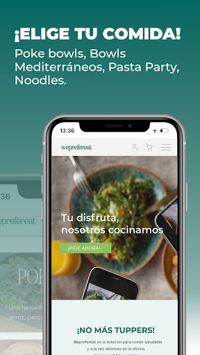 Android application Weprefereat screenshort