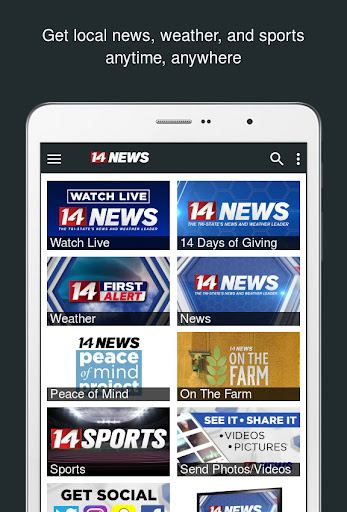 Screenshot of 14 NEWS WFIE