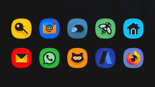 SuperBlack Icon Pack v1.6 (Patched) Download Apk Free Gallery 5