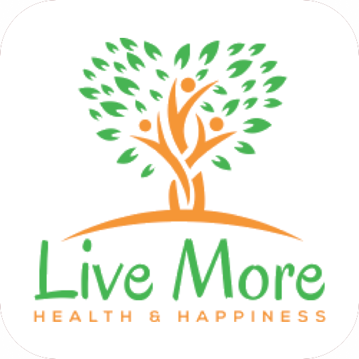 Live More Health and Happiness logo