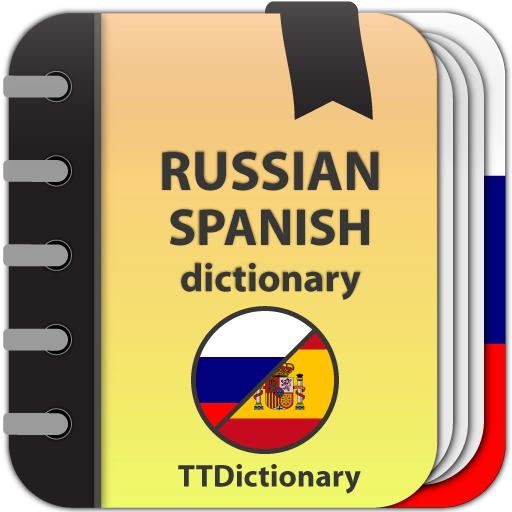 Russian-spanish  dictionary  Icon