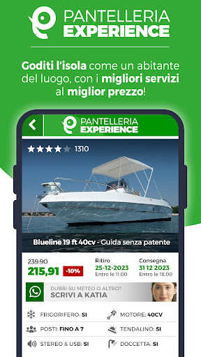 Pantelleria Experience Screen 3