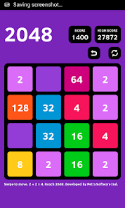 Screenshot 3 Puzzle Game 2048 android