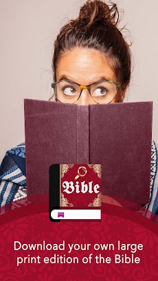 Large print Bible in englishのおすすめ画像3