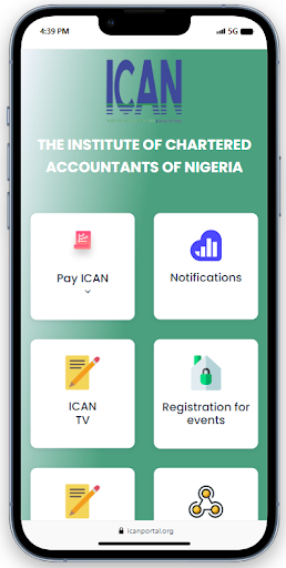 Android application ICAN Members App screenshort