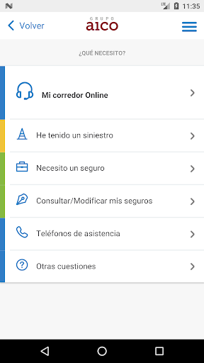 Grupo Aico Seguros Screen 3