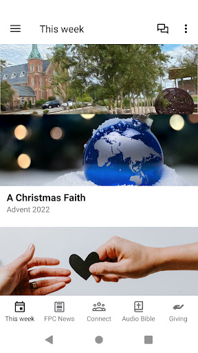 Android application FPCClarksville screenshort