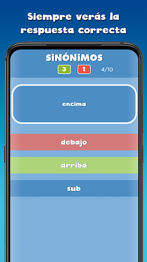 Guess the correct word Spanish  screenshots 3