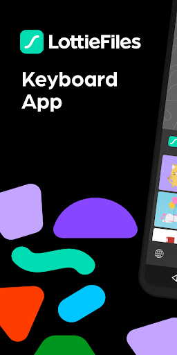 Android application LottieFiles Keyboard screenshort