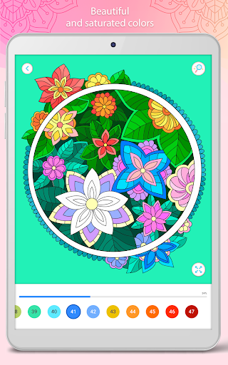 Color by Number u2013 Mandala Book apkdebit screenshots 13
