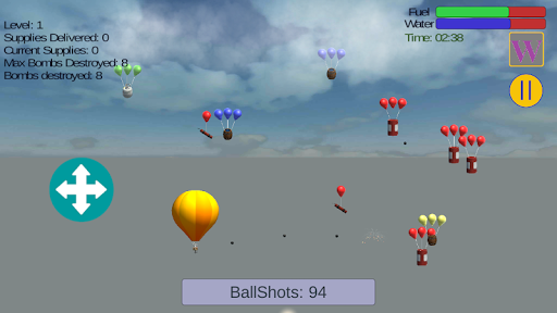Sky Balloon Missions Screen 2