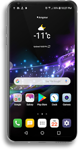 Echo Theme for LG V30 & LG G6 Captura de pantalla