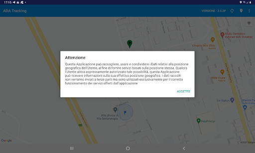 ADA Tracking Screen 3
