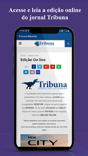 Tribuna Ribeirão Screen 2