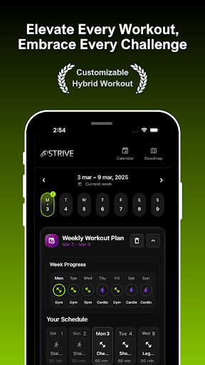 Strive Hybrid Workout Planner 1