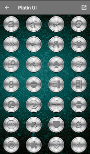 Platinum - Скриншот Icon Pack