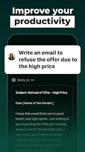 Rolly - AI Chatbot Assistant