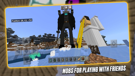 Skibd Titan in Minecraft Mod