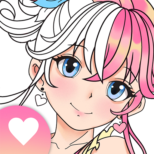Anime Games Coloring Book  Icon