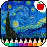 Vincent van Gogh Coloring Book icon