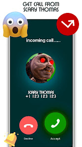 Live Call Scary Thomas 1.0 APK + Mod (Unlimited money) إلى عن على ذكري المظهر